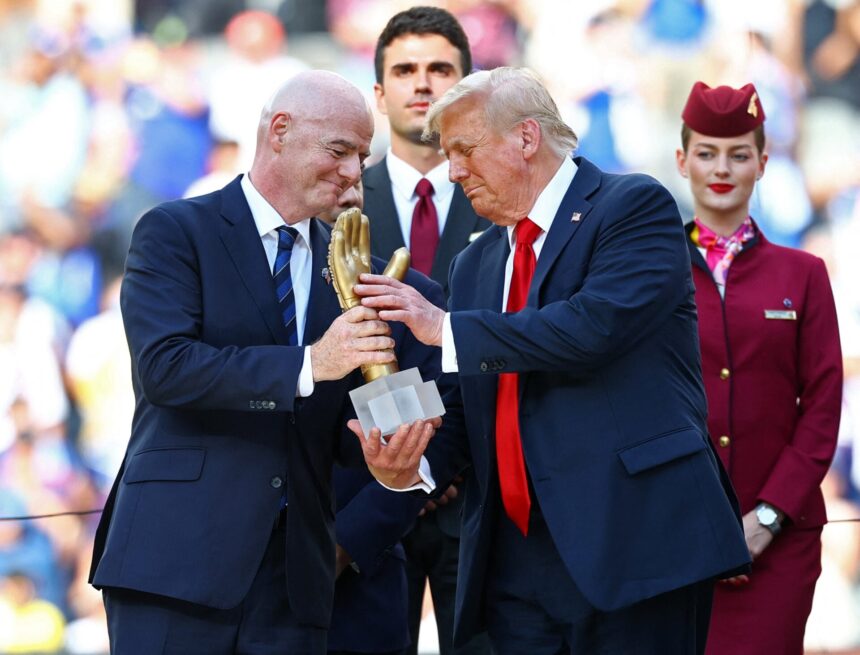 Ινφαντίνο FIFA Παγκόσμιο Κύπελλο 2026 Τραμπ