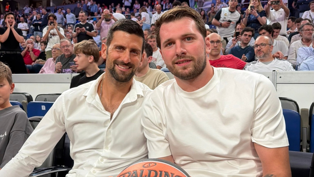 Ντόντσιτς και Τζόκοβιτς στη Movistar Arena