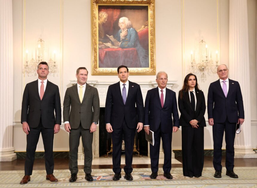 Συνομιλίες Ισραήλ Λιβάνου Ουάσιγκτον Ρούμπιο