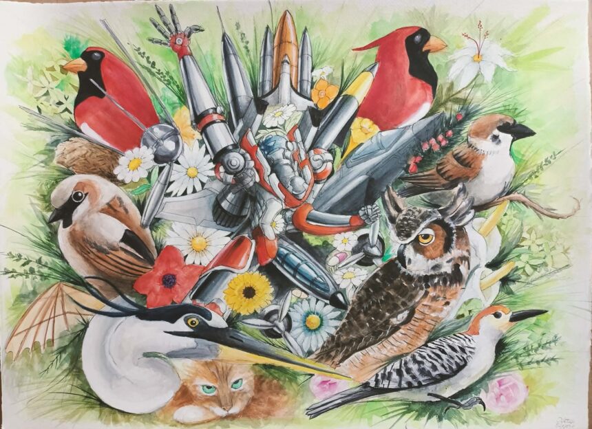 έκθεση φωτογραφίας φύσης Λόφος Art Project Δαλαγιώργου