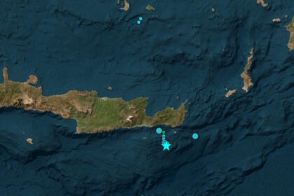 σεισμός Λασίθι 5,5 Ρίχτερ κοντά στο Γουδουρά