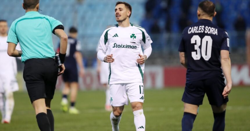 Μαντσίνι Λαμία λάθος ήττα Παναθηναϊκός