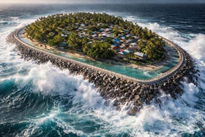 φράγμα Τουβαλού προστασία νησιού