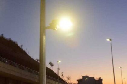 Δρόμος χωρίς φωτισμό Παστίδα Ρόδος