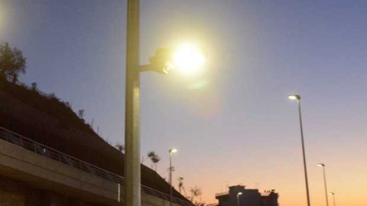 Δρόμος χωρίς φωτισμό Παστίδα Ρόδος