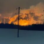 Διυλιστήριο NORSI Ρωσία ουκρανικό χτύπημα drones