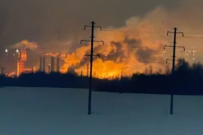 Διυλιστήριο NORSI Ρωσία ουκρανικό χτύπημα drones