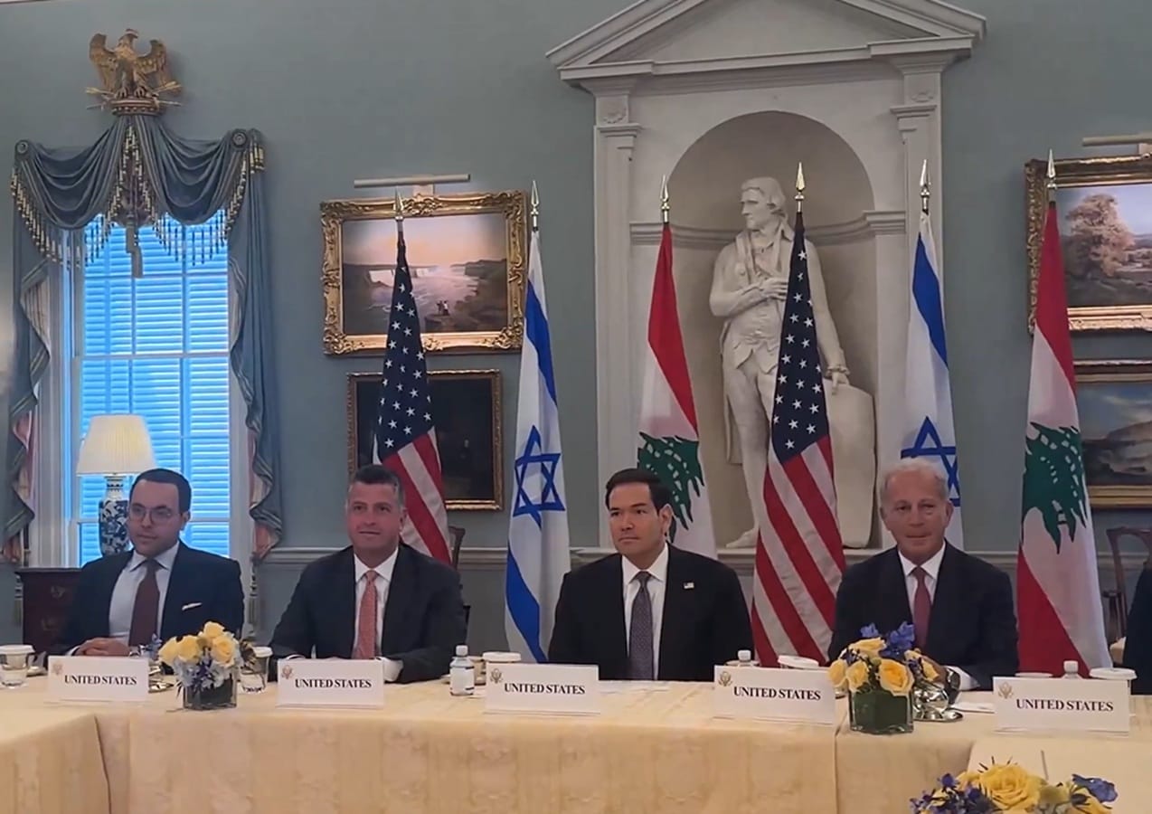 Συνάντηση Ισραήλ Λίβανος διαπραγματεύσεις Ουάσινγκτον