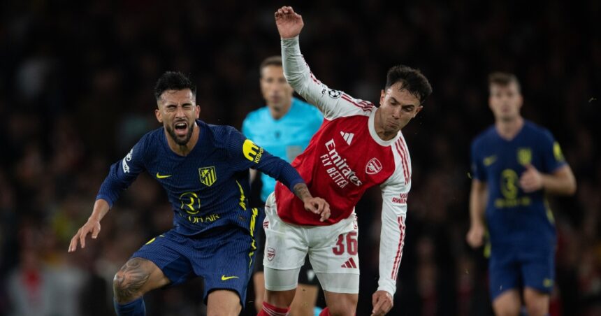 Ατλέτικο Μαδρίτης Άρσεναλ ενδεκάδες ημιτελικού