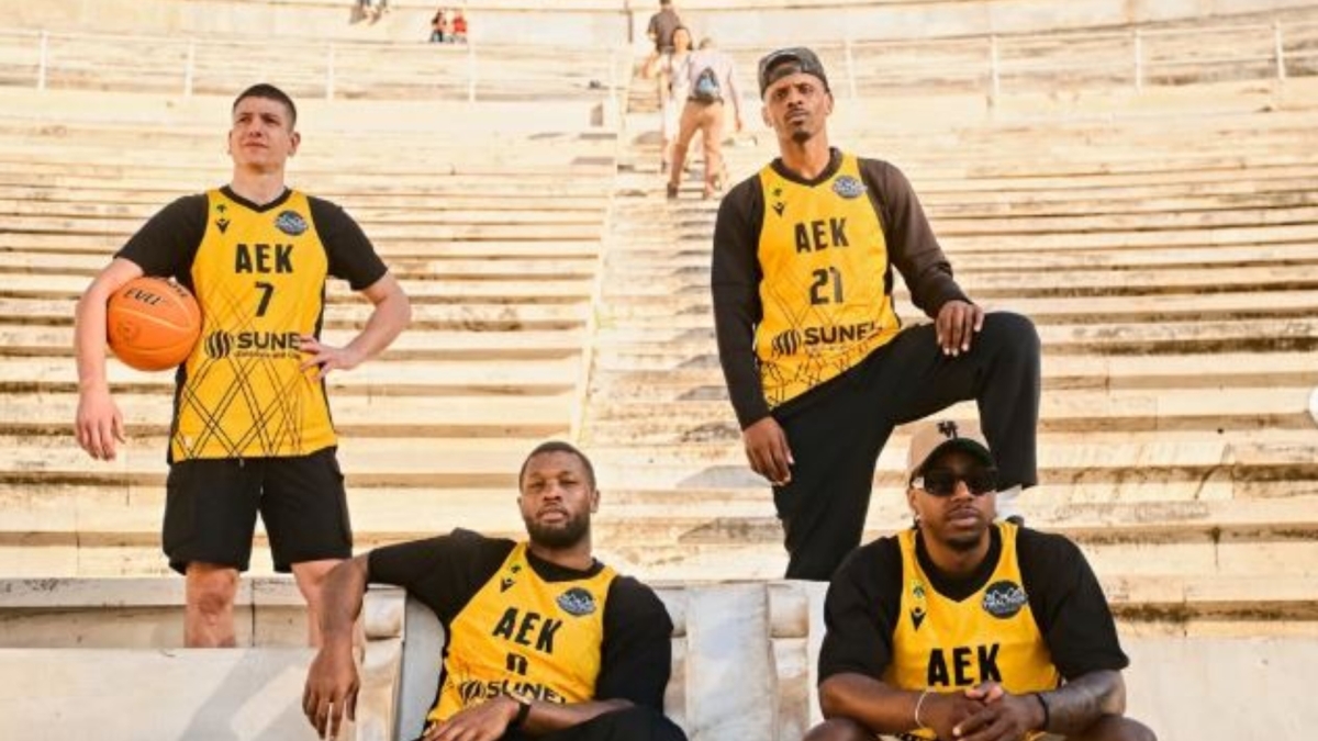 ΑΕΚ φωτογραφήθηκε στο Καλλιμάρμαρο ενόψει Final-Four