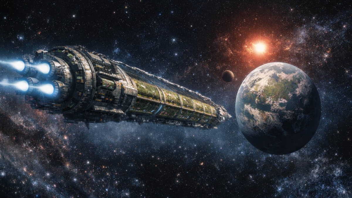 Έκδοχη κοσμικής αποστολής Chrysalis διαστημόπλοιο Proxima b