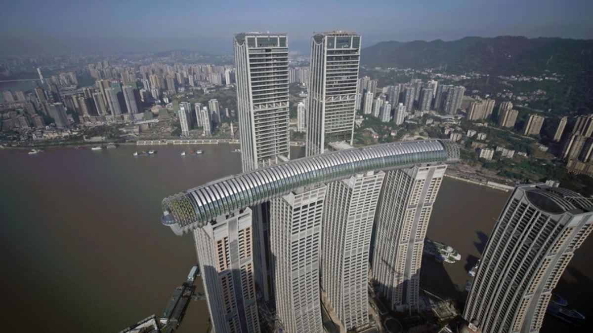 οριζόντιος ουρανοξύστης The Crystal Τσονγκκίνγκ