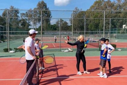 Vanja Stuhli προπονήτρια τένις στη Ρόδο