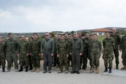 Αρχηγός ΓΕΑ στην Κάρπαθο Μοίρα Patriot