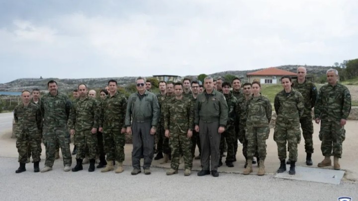 Αρχηγός ΓΕΑ στην Κάρπαθο Μοίρα Patriot