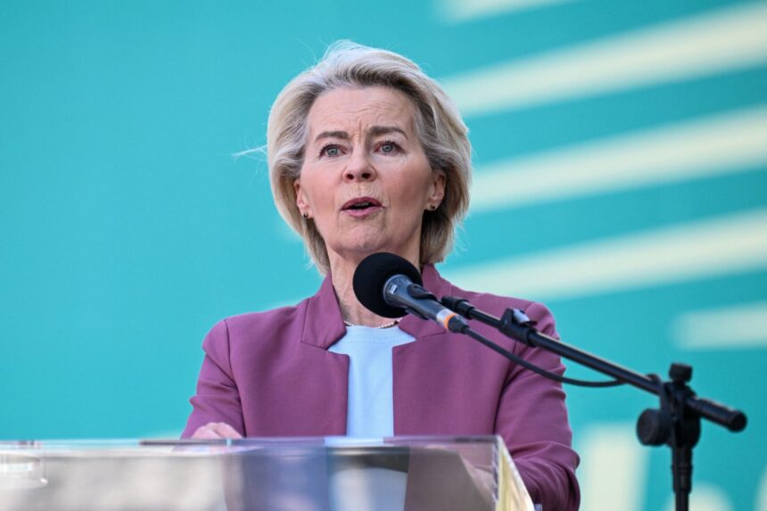 Ούρσουλα φον ντερ Λάιεν ψηφιακό σιδηρούν παραπέτασμα