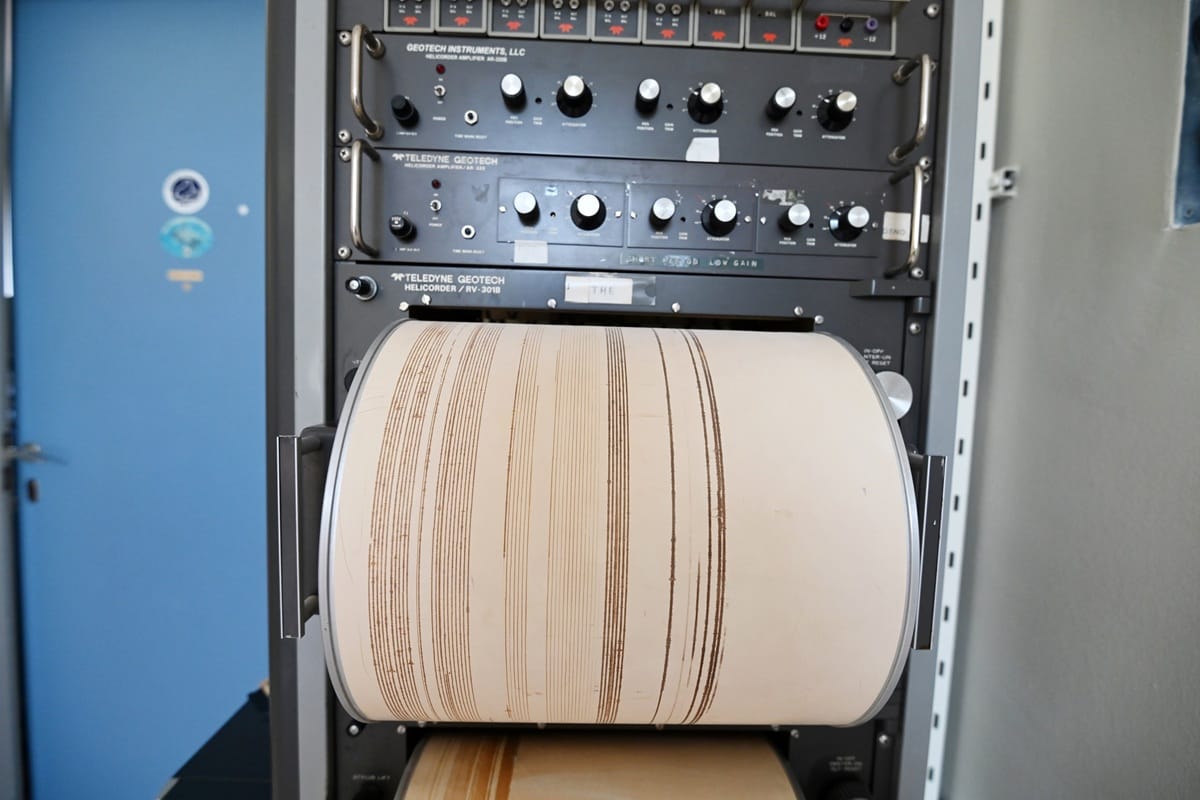 χάρτης σεισμού Λακωνίας θαλάσσια περιοχή