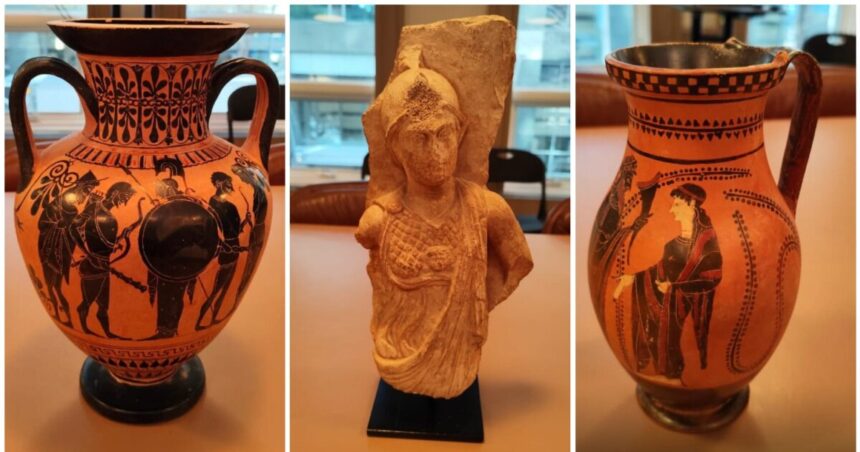 Πέντε αρχαιότητες επιστρέφουν από το Σικάγο στην Ελλάδα