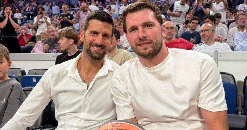 Ντόντσιτς και Τζόκοβιτς στη Movistar Arena