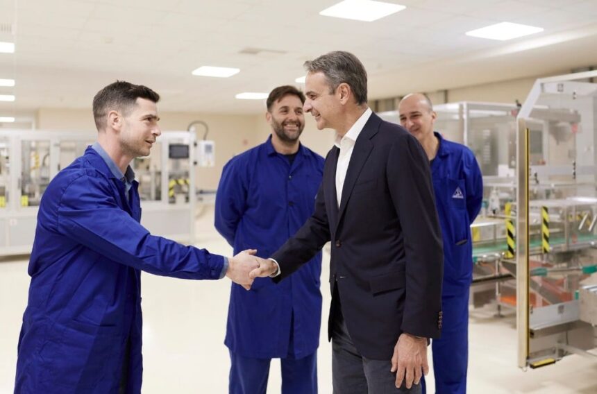 επενδύσεις φαρμακοβιομηχανίας στην Τρίπολη με Μητσοτάκη