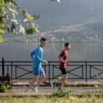 Δρομείς στο Ιωάννινα Half Marathon διαδρομή