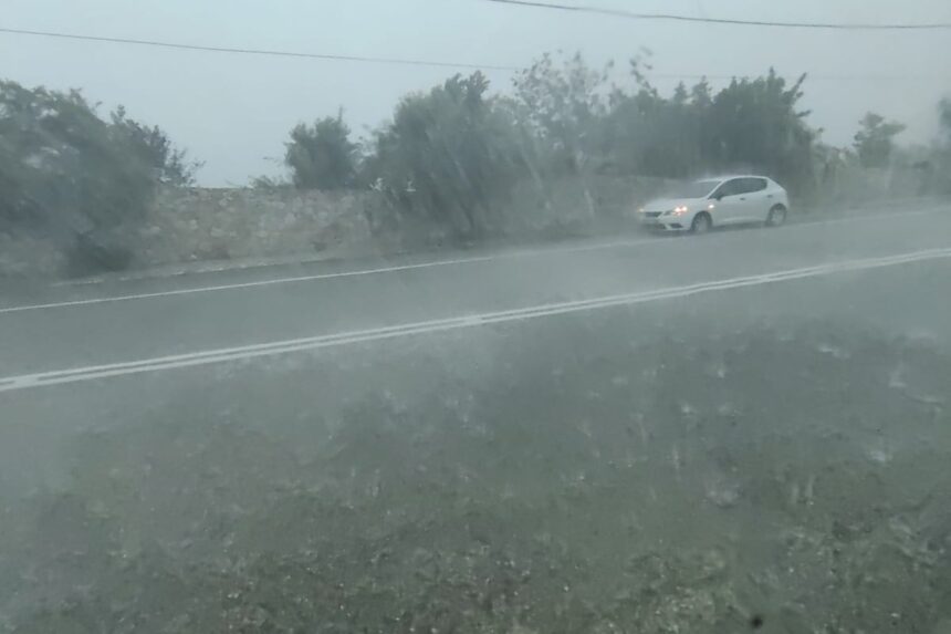 Θυελλώδεις άνεμοι και καταιγίδες επικίνδυνος καιρός Μακεδονία