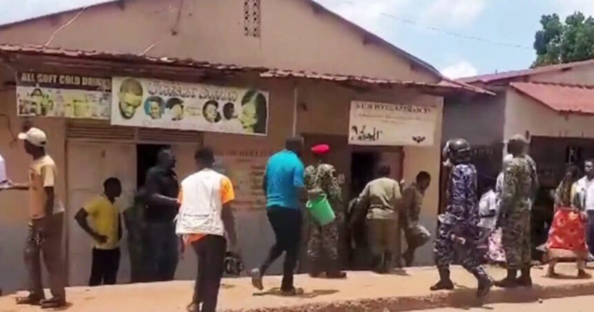 Παιδικό σταθμό Καμπάλα Ουγκάντα σκηνή