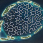 Πλωτή Πόλη Μαλδίβων με πλωτές κατοικίες Πλωτή Πόλη Μαλδίβων