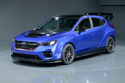 Σκίτσο νέου Subaru WRX STI με επιθετικό σχεδιασμό
