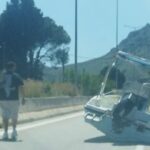 Ρυμουλκούμενο σκάφος ανετράπη δρόμο Ρόδο