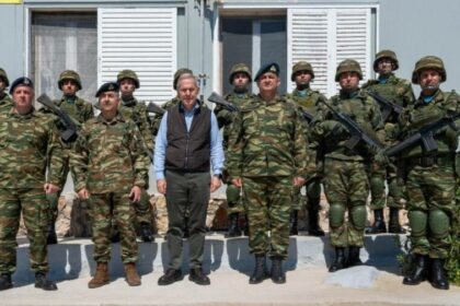 Δαβάκης στα φυλάκια ασφάλειας Αιγαίου