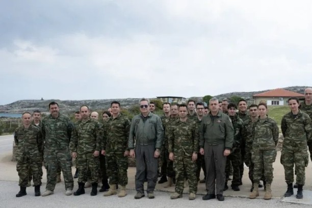 Αρχηγός ΓΕΑ στην Κάρπαθο Μοίρα Patriot