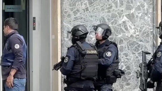 ληστεία Νάπολη υπόγειο τούνελ τραπεζα