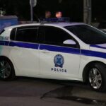 Αστυνομικοί Τροχαίας Θεσσαλονίκης και μοτοσικλέτα