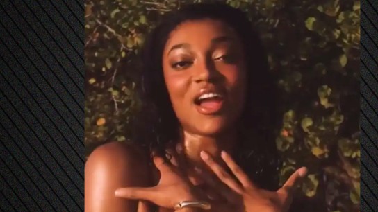 Έιντζελ Ρις φωτογράφιση Victoria's Secret Μπαρμπέιντος