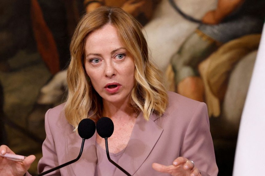 Τζόρτζια Μελόνι εθνικά συμφέροντα Τραμπ ΝΑΤΟ