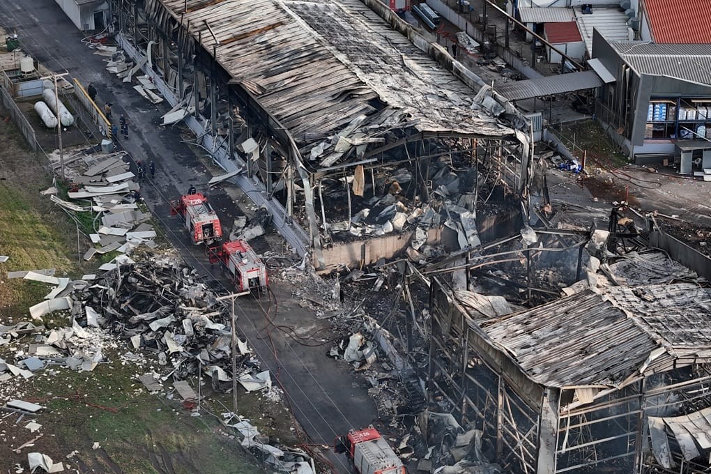 έκρηξη Βιολάντα Τρίκαλα εργοστάσιο