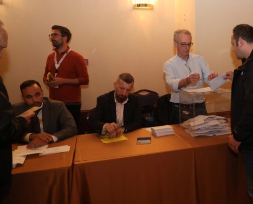 ΠΑΣΚΕ ΓΣΕΕ νίκη 184 ψήφοι 20 έδρες