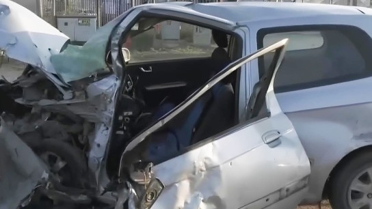 Τροχαίο Θεσσαλονίκη Αγχιάλου με φορτηγό και ΙΧ