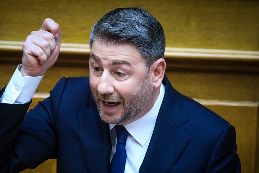 Νίκος Ανδρουλάκης στη Βουλή ομιλία κυβέρνηση