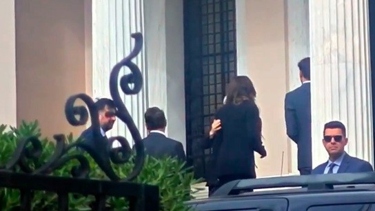 Μητσοτάκης Γκιλφόιλ στο Μέγαρο Μαξίμου συνάντηση