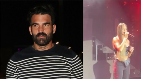 Δημήτρης Αλεξάνδρου στη πρεμιέρα της Ρίας Ελληνίδου