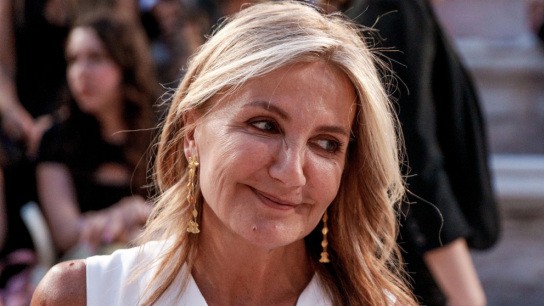 Μαρέβα Μητσοτάκη στη Λάρισα μετά από αδιαθεσία