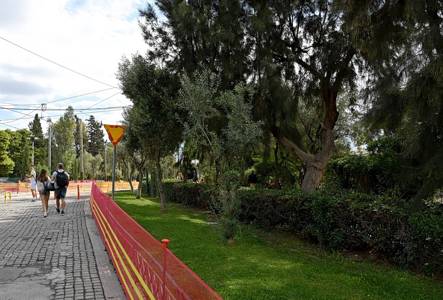 Η ανοιχτή λεωφόρος Βασιλίσσης Όλγας με ήπια κυκλοφορία