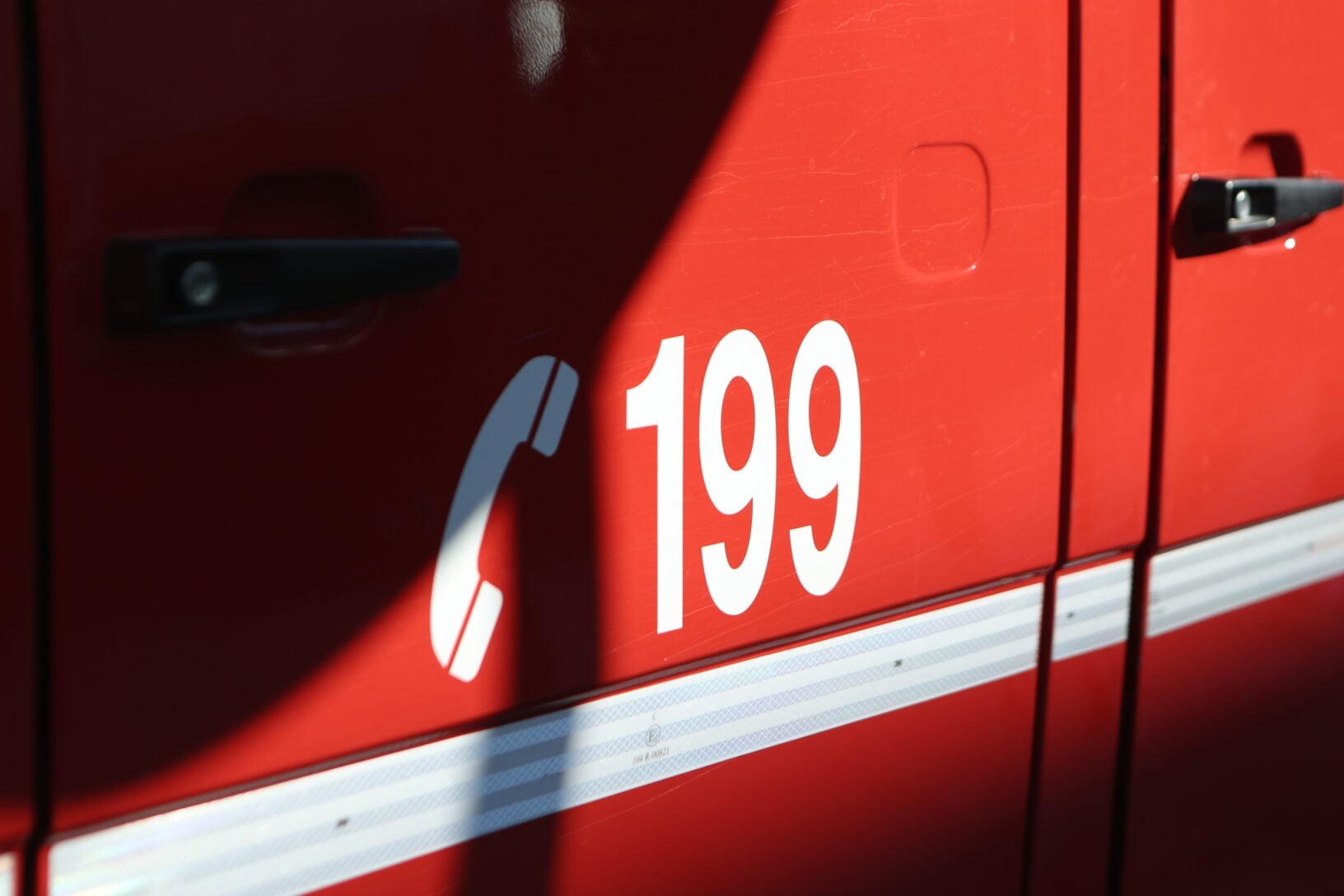 Φωτιά σε φορτηγό στην Εγνατία Οδό Σοχού