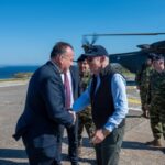 Υφυπουργός Δαβάκης επίσκεψη Πάτμο Εθνοφυλακής