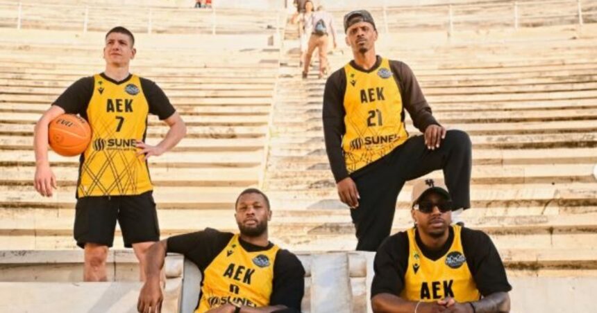 ΑΕΚ φωτογραφήθηκε στο Καλλιμάρμαρο ενόψει Final-Four