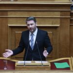 Νίκος Ανδρουλάκης στη Βουλή ομιλία κυβέρνηση