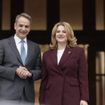 Μητσοτάκης Σιλίνια στο Μέγαρο Μαξίμου, συνάντηση 23 Απριλίου 2026