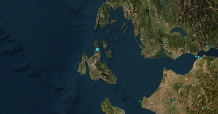 σεισμός Κεφαλονιά 3,6 Ρίχτερ επίκεντρο Άσσος